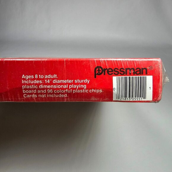 Vintage Michigan Rummy Board Game Tray with Chips NEW SEALED 1980 Pressman - Picture 3 of 5